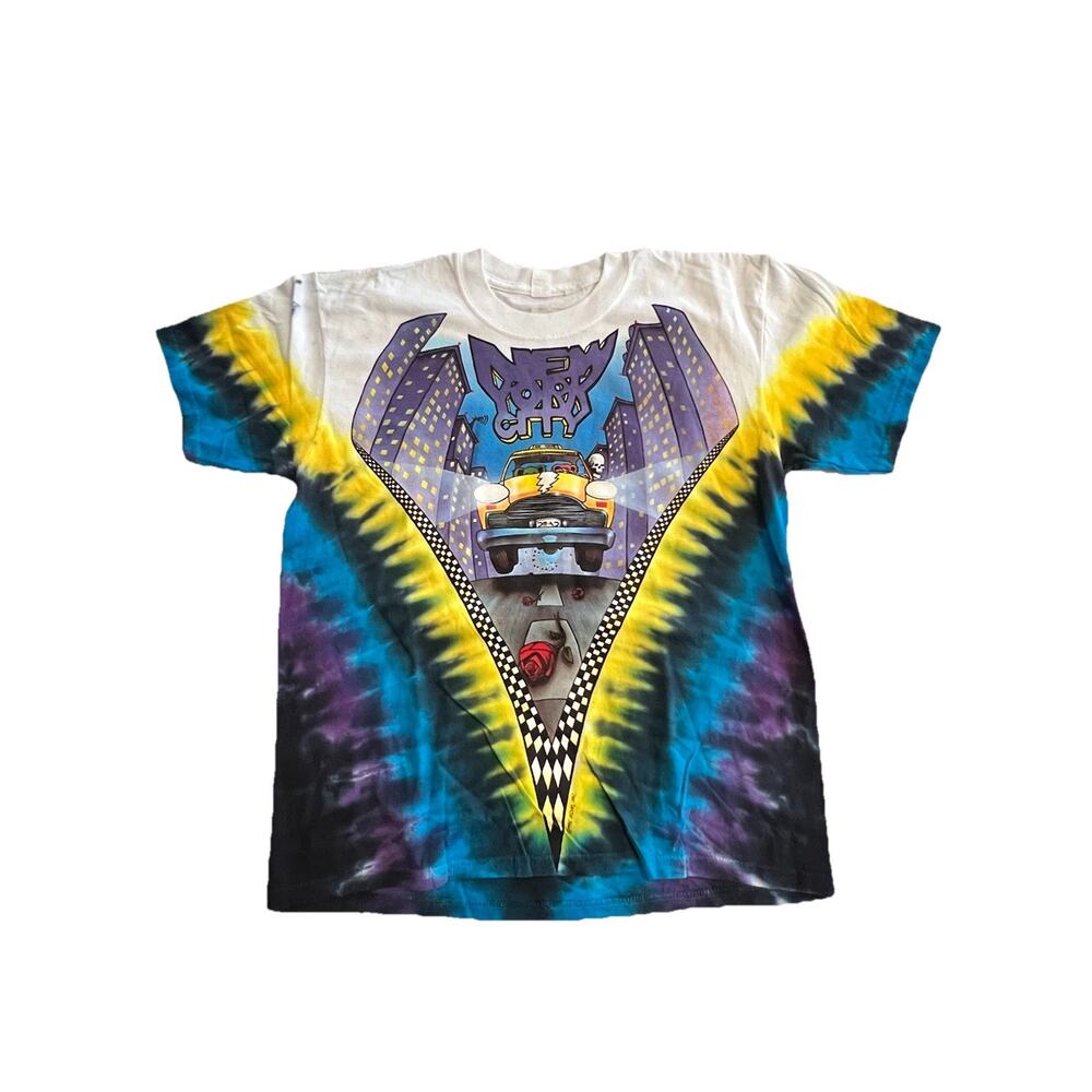 Grateful Dead Shirt New York Taxi September Dates Size Small 1995 Reprint